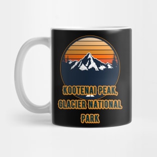 Kootenai Peak, Glacier National Park Mug